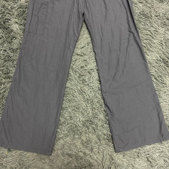 Scrubstar Grey Scrub Pants Size Medium - Picture 2 of 8